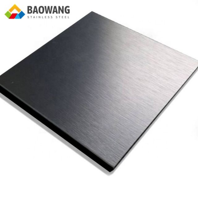 201 304 316L Hairline Finished Stainless Steel Sheet Manufacturer