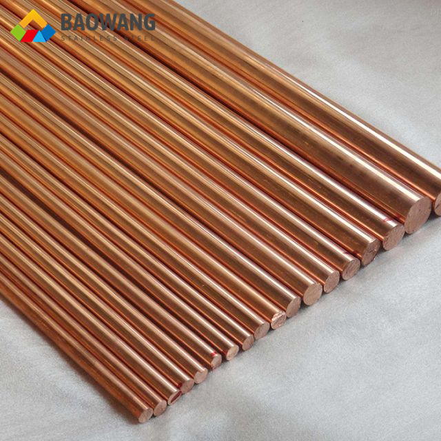 1/4 Inch Solid Copper Rod C17200