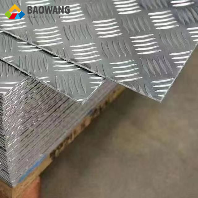 Custom 5052 Embossed Aluminum Checker Sheet for Decoration
