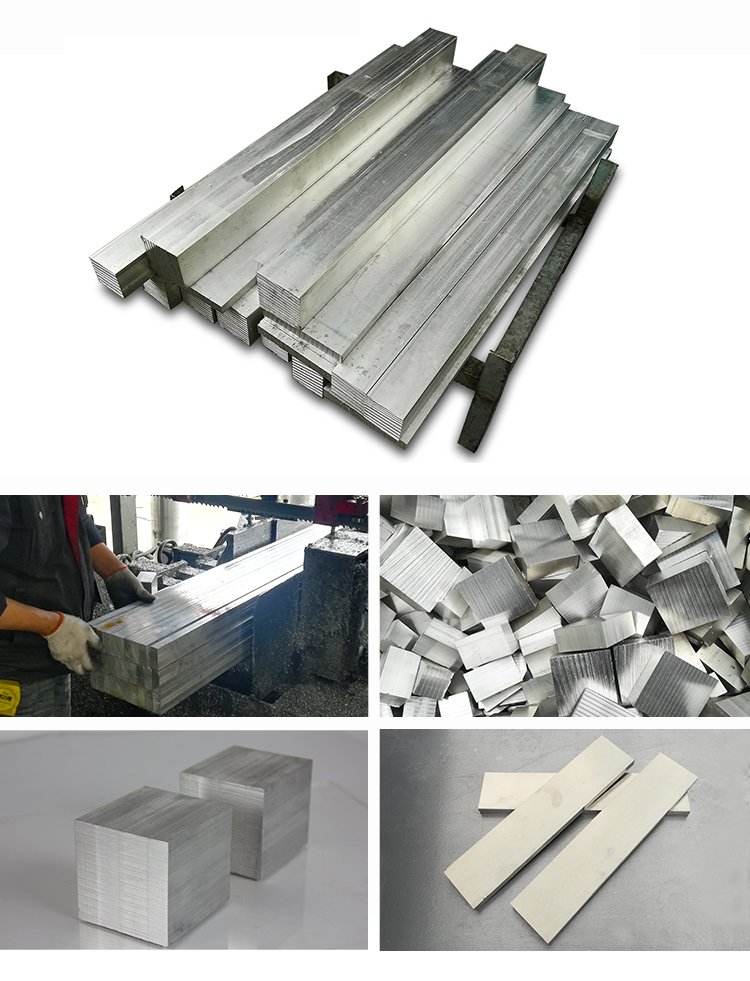 Standard 6061 5052 7075 Aluminum Rectangular Bar