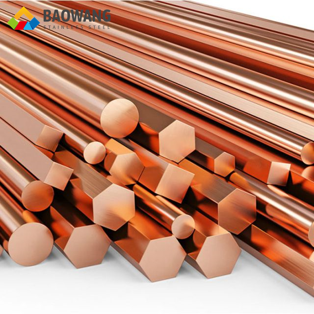 JIS C1220 Solid Bare Copper Round Bar
