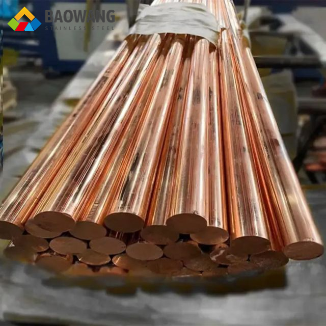 1/4 Inch Solid Copper Rod C17200