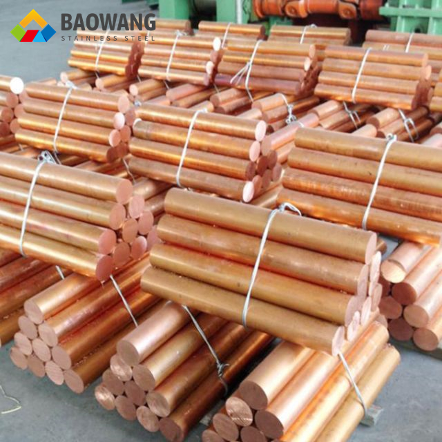 JIS C1220 Solid Bare Copper Round Bar
