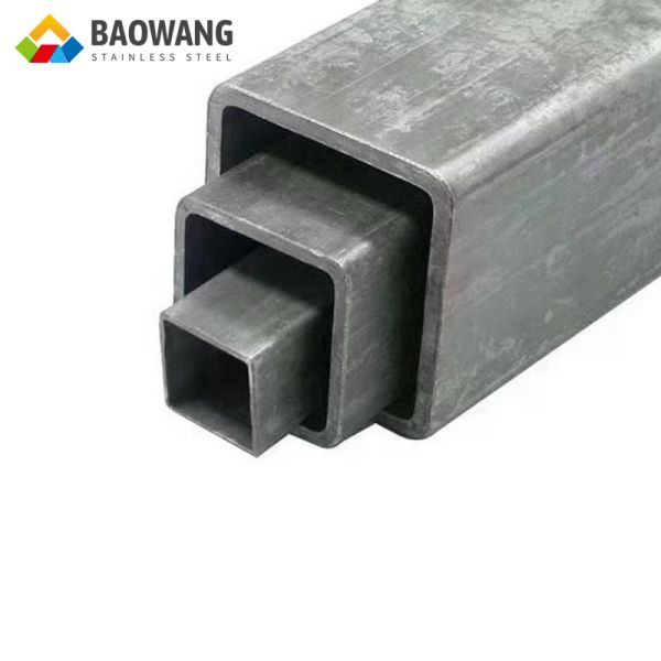 Oferta en caliente S235 S355 Tubo de acero sin costura negro