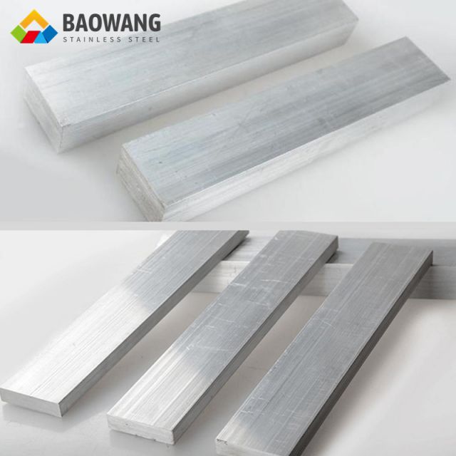 Barra plana de aluminio 7075 de 1 2 pulgadas de grosor
