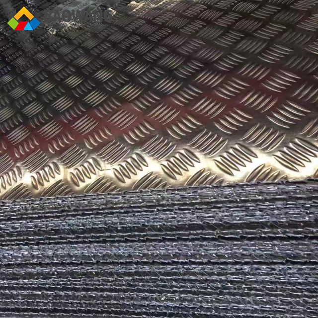 Custom 5052 Embossed Aluminum Checker Sheet for Decoration