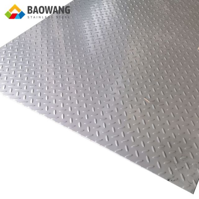 Lámina de acero inoxidable en relieve con patrón de venta directa en fábrica