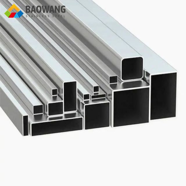 Culata de tubo cuadrado de aluminio 6063 T5 de 1 pulgada