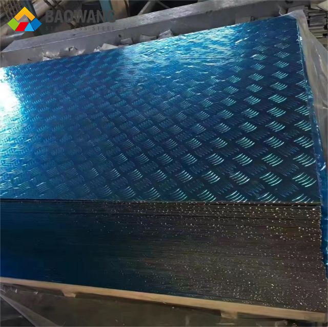 Custom 5052 Embossed Aluminum Checker Sheet for Decoration