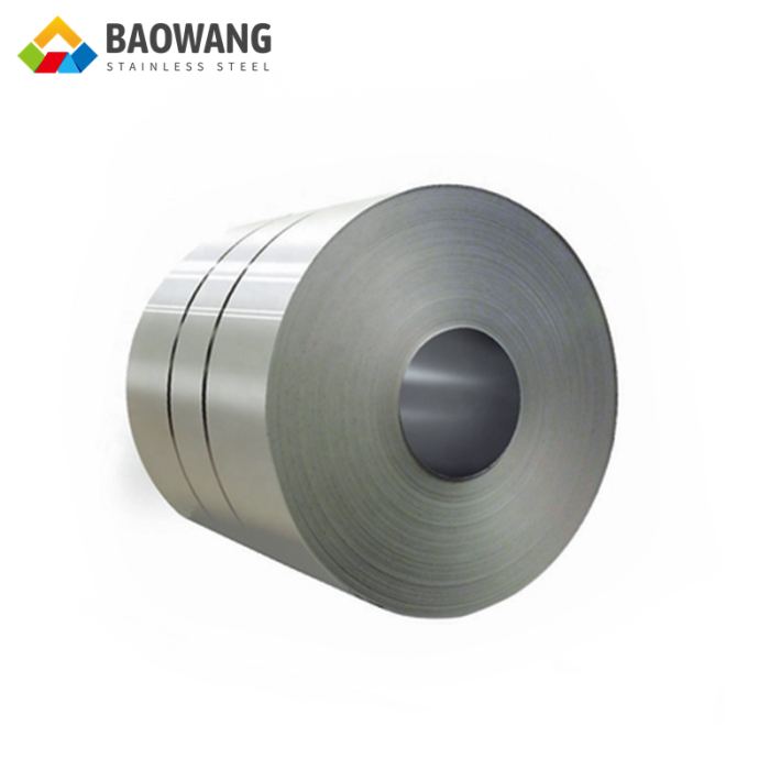 Prueba de fábrica de bobinas de acero inoxidable 304 304L pulido y cepillado