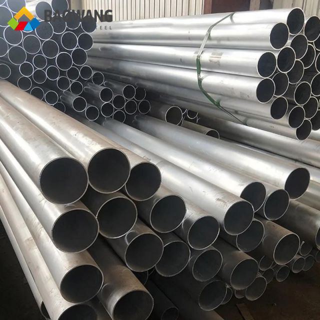 Tubo redondo de aluminio