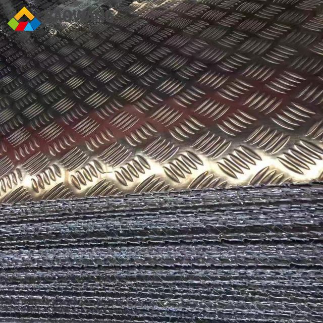 6061 3003 5052 chapas de diamante de aluminio a cuadros