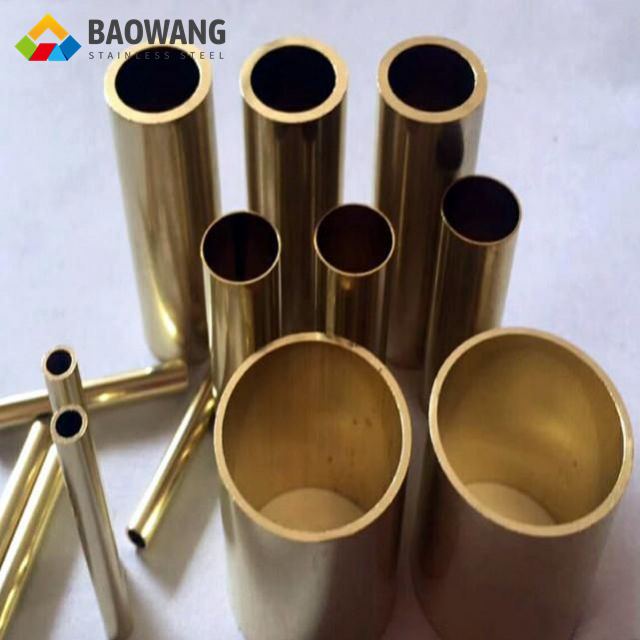 Tubo de cobre de latón redondo/cuadrado personalizado C27200
